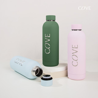 COVE Tumbler [กรอกโค้ดช้อปปี้ CVENVB1] ขวดน้ำเก็บอุณหภูมิ เก็บความร้อน-เย็น Stainless Steel ขนาด 500 ml.