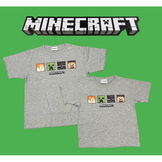 Minecraft เสื้อคอกลมแขนสั้น ลิขสิทธิ์แท้ 💯%