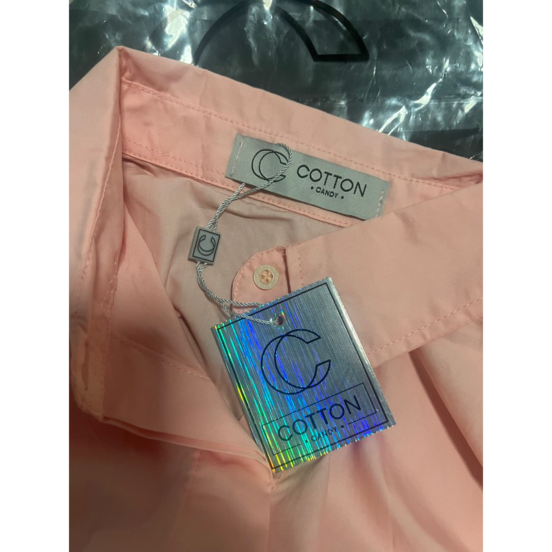 งานป้ายcotton-candy-เสื้อเชิ้ตทำงาน