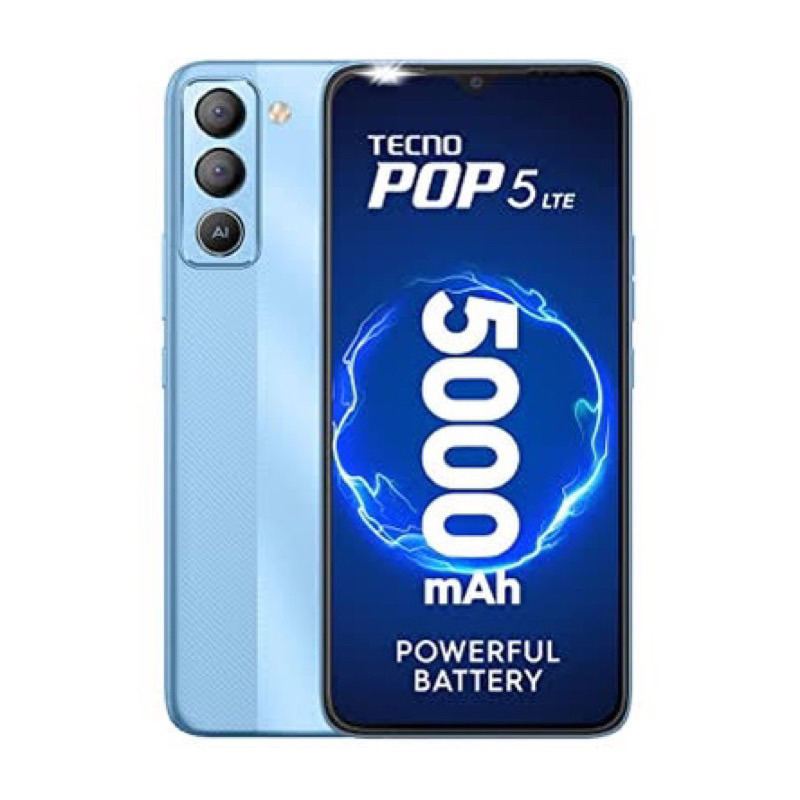 tecno-pop5-lte-ram3-32gb-แบตเตอรี่5000mahเครื่องศูนย์ประกัน3เดือน