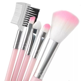 ⚫ส่งฟรี เก็บเงินปลายทาง ⚫แปรงแต่งหน้า brush set 5 ชิ้น ⚫สำหรับผู้เริ่มต้น แปรงแต่งหน้า