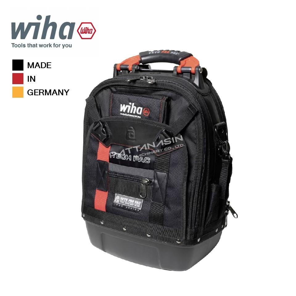Wiha Set L mechanic 45154 Universal Tool backback (+ tools) 65-piece (W ...
