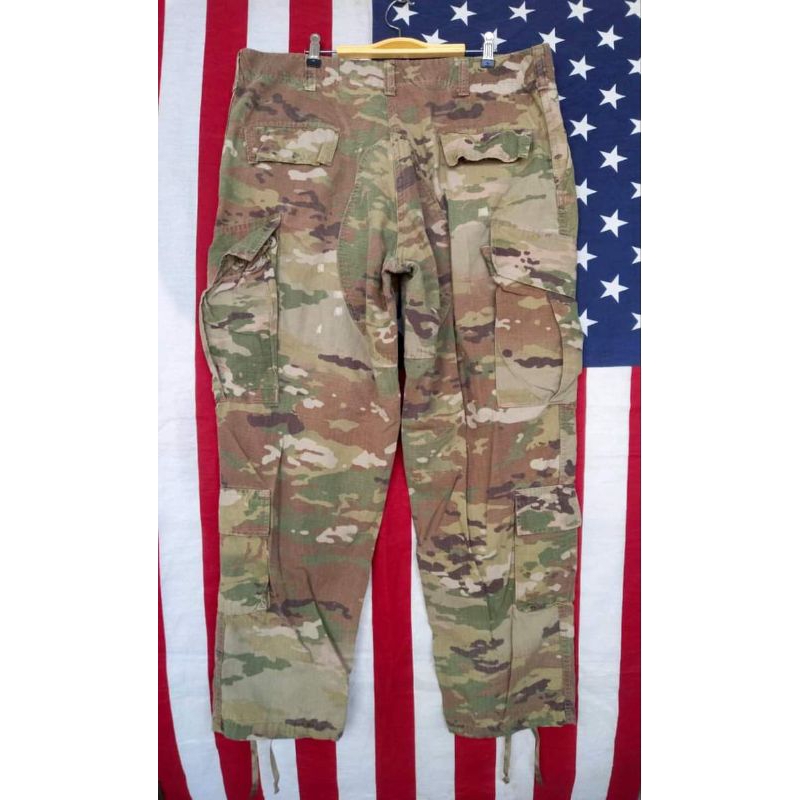 กางเกงทหาร-ลาย-พรางมัลติแคม-เป็นสินค้ามือสอง-สภาพดีเอว40