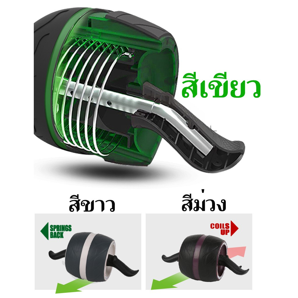 ลูกกลิ้งบริหารหน้าท้อง-abs-roller-wheel-ลูกกลิ้งขนาดใหญ่-บริหารหน้าท้อง-สร้าง-six-pack-ล้อกลิ้งเล่นกล้ามท้อง