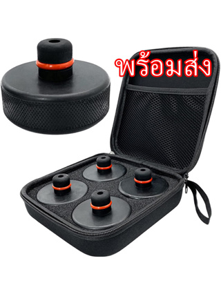 Tesla model y/model 3 /x/sยางรองบล็อกแม่แรงใต้ท้องรถ Automobile Lifting Jack Pad with Storage Case