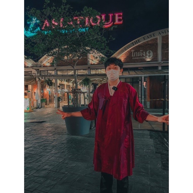 ชุดฮันบกผู้ชาย-ชุดประจำชาติเกาหลี-คอสเพลย์