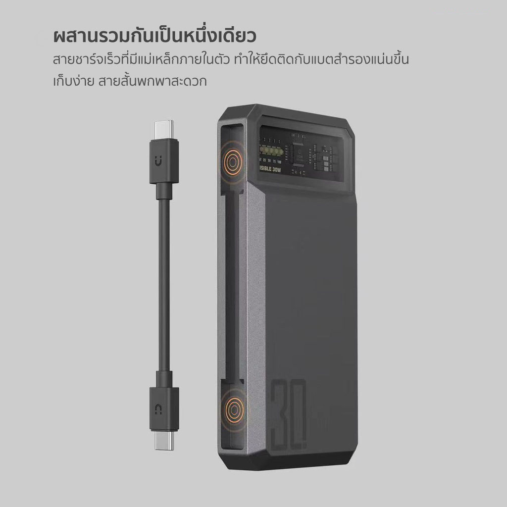 eloop-e59-แบตสำรอง-20000mah-ชาร์จเร็ว-30-วัตต์-type-c-2-ช่อง-และ-usb-1-ช่อง-พร้อมสายในตัว