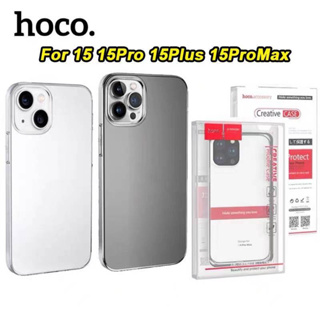 iPhone15(ของแท้100%)Hocoเคสนิ่มFor iPhone 15/15 Plus/15 Pro/15 Pro Maxตรงรุ่น