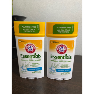 🌈เเท้หอมสดชื่อน🌈Arm &amp; Hammer, Essentials with Natural Deodorizers  Deodorant Juniper Berry 71 g.