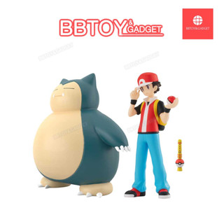 ⭕พร้อมส่ง⭕ Pokemon Scale World Kanto: Red &amp; Snorlax &amp; Pokemon Flute