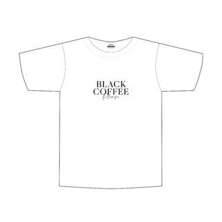 ฺBlack Coffee Please T-Shirt Cotton l เสื้อยืด Oversize l แขนสั้น l คอกลม l เนื้อผ้าคอตตอน l CASA LAPIN