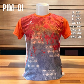 PIM-01 เสื้อกีฬาใส่ออกกำลังกายหรือเสื้อทีม S-XL