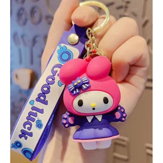 Shower พวงกุญแจยาง จี้ตุ๊กตาการ์ตูน Sanrio Series Kawaii น่ารัก