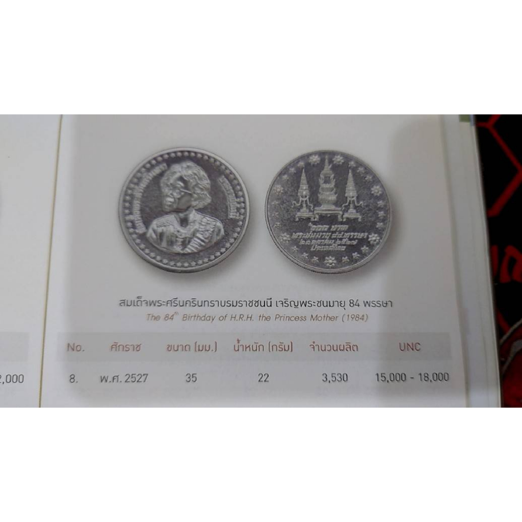 เหรียญ-600-บาท-เนื้อเงิน-วาระ-ที่ระลึก-สมเด็จย่า-84-พรรษา-2527