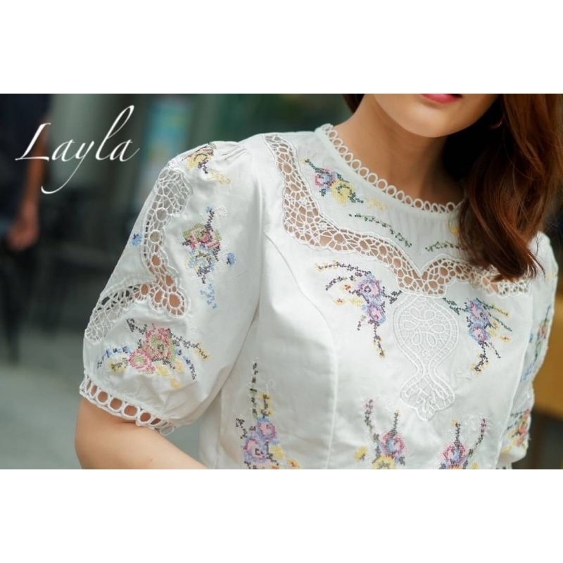 ทักก่อนสั่ง-เสื้อครอป-แต่งงานปัก-m-xl-lolita