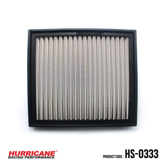 HURRICANE กรองอากาศสแตนเลส , ผ้าแดง BMW ( 114D - 428i ) HS-0333