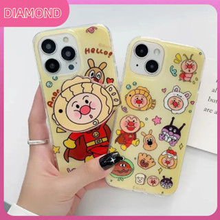 💲คูปองเคลม💲 case for iphone 11 12 คุณขนมปัง นำมาสนับสนุน เคส 15 14 13 12 11 pro max ซิลิโคนเหลว ป้องกันการตก