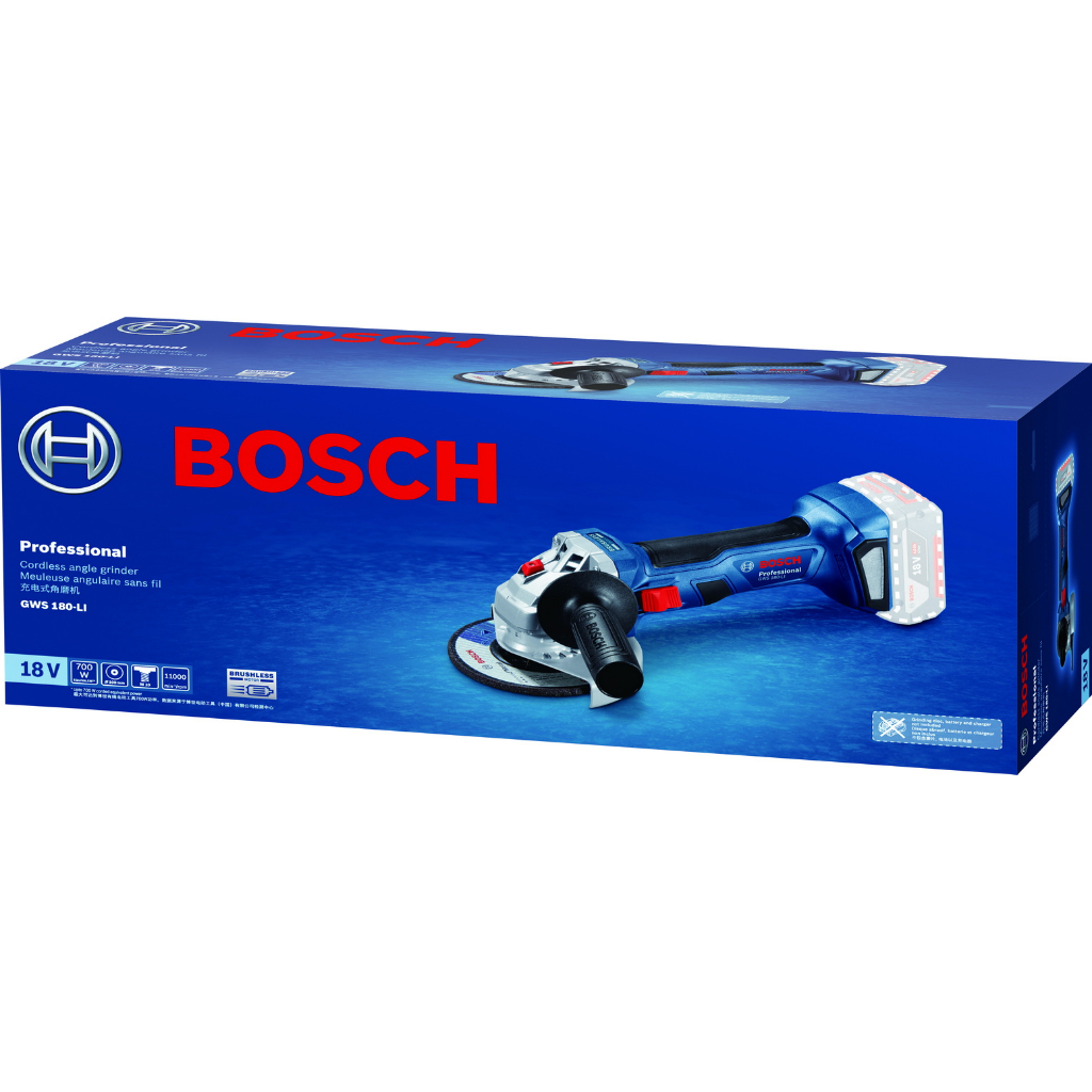 bosch-เครื่องเจียรไร้สาย-gws180li-18v-4-นิ้ว-เครื่องเปล่า-เครื่องเจียร-ไร้สาย-gws-180-li-เจียร-เจียร์-หินเจียร