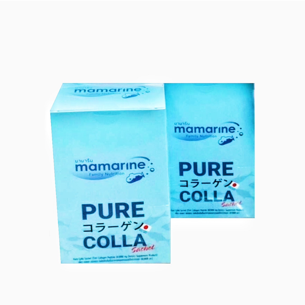 mamarine-pure-colla-มามารีนคอลลาเจน-เปปไทด์จากปลาทะเล