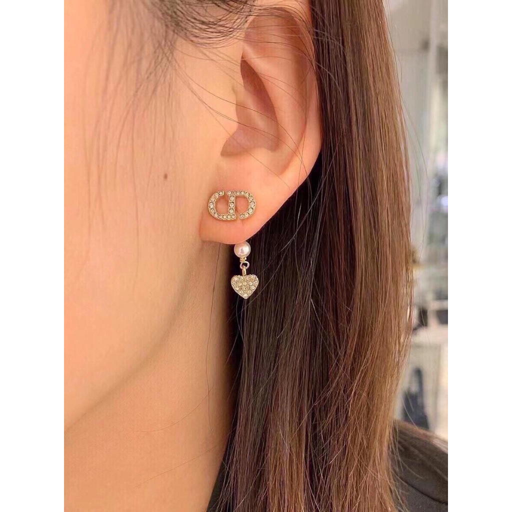 new-ดิออร์-dior-earrings-ต่างหูผู้หญิง