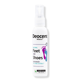 สินค้า Wilkins Deocent สเปรย์ดับกลิ่นเท้า และรองเท้า (ยาวนาน 24 ชม.) แก้ปัญหาที่ต้นตอจากสารสกัดใบชาออสเตรเลีย