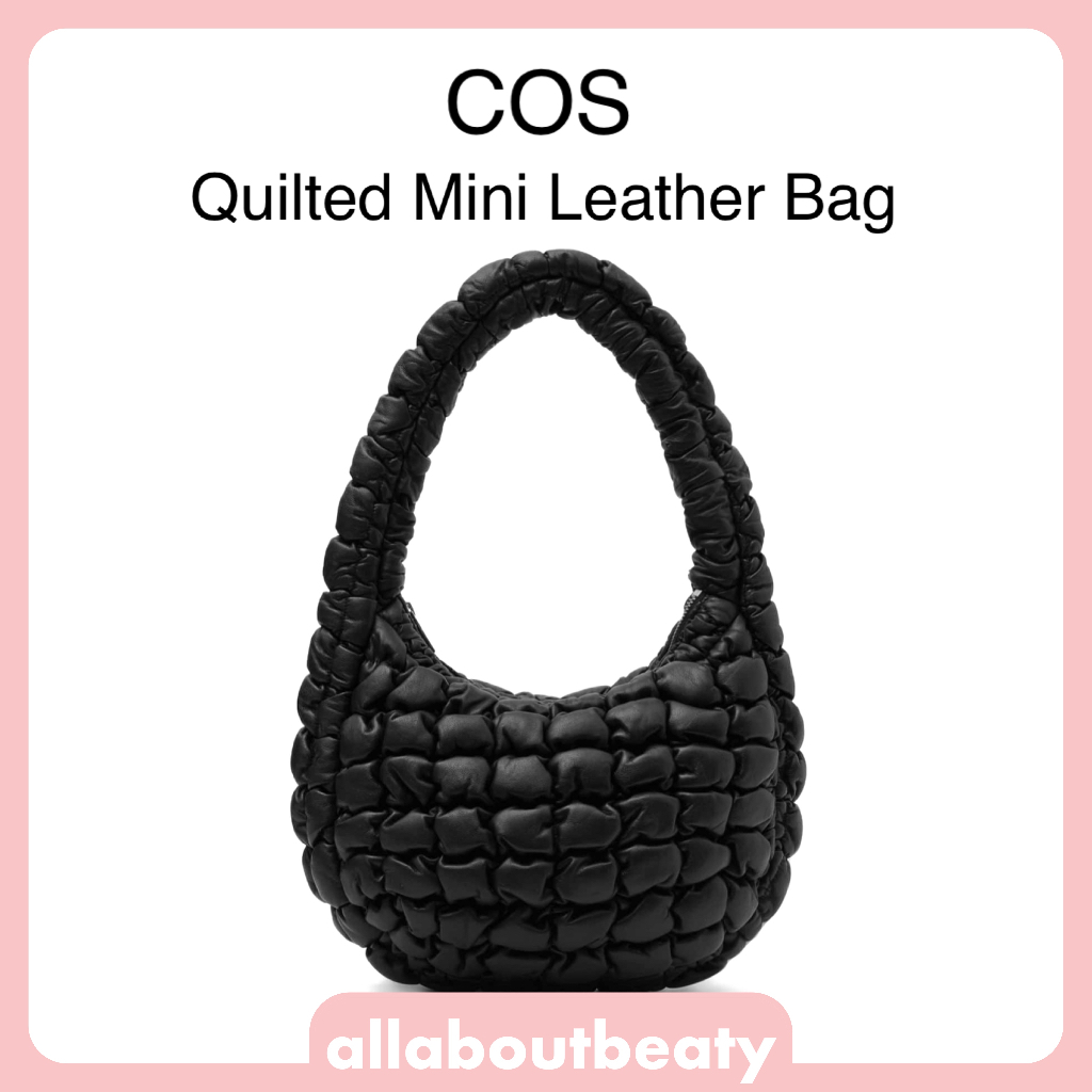 ของแท้พร้อมส่ง-กระเป๋า-cos-cos-mini-quilted-leather-bag-รุ่นใหม่-หนังแกะทั้งใบ