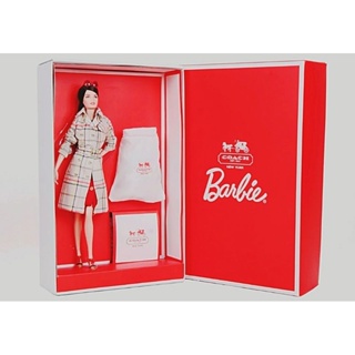 Barbie Collector Coach 2013 doll ขายตุ๊กตาบาร์บี้ รุ่นสะสม Coach Designer กล่องมีรอยถุงผ้าเริ่มเหลือง สินค้าพร้อมส่ง