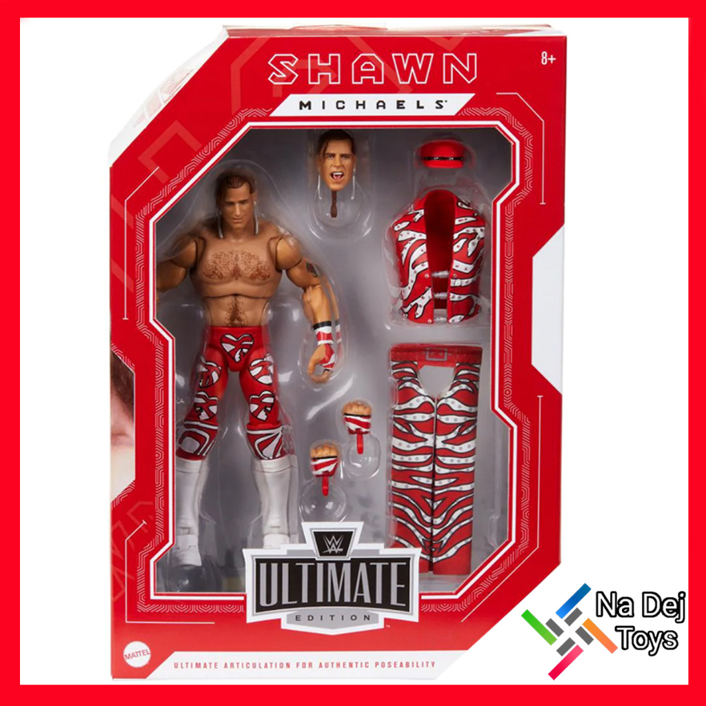 mattel-wwe-ultimate-edition-shawn-michaels-6-figure-มวยปลํ้า-อัลติเมท-อีดิทชั่น-ชอว์น-ไมเคิลส์-ค่ายแมทเทล-6-นิ้ว