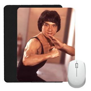 แผ่นรองเมาส์ Mouse Pad แผ่นรองเมาส์พิมพ์ลาย ดาราจีน ซีรีส์จีน สินค้าดาราจีน เฉินหลง Jackie Chan