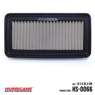 HURRICANE กรองอากาศสแตนเลส , ผ้าแดง Hyundai ( Getz , Paseo ) Toyota ( Paseo , Starlet ) HS-0066