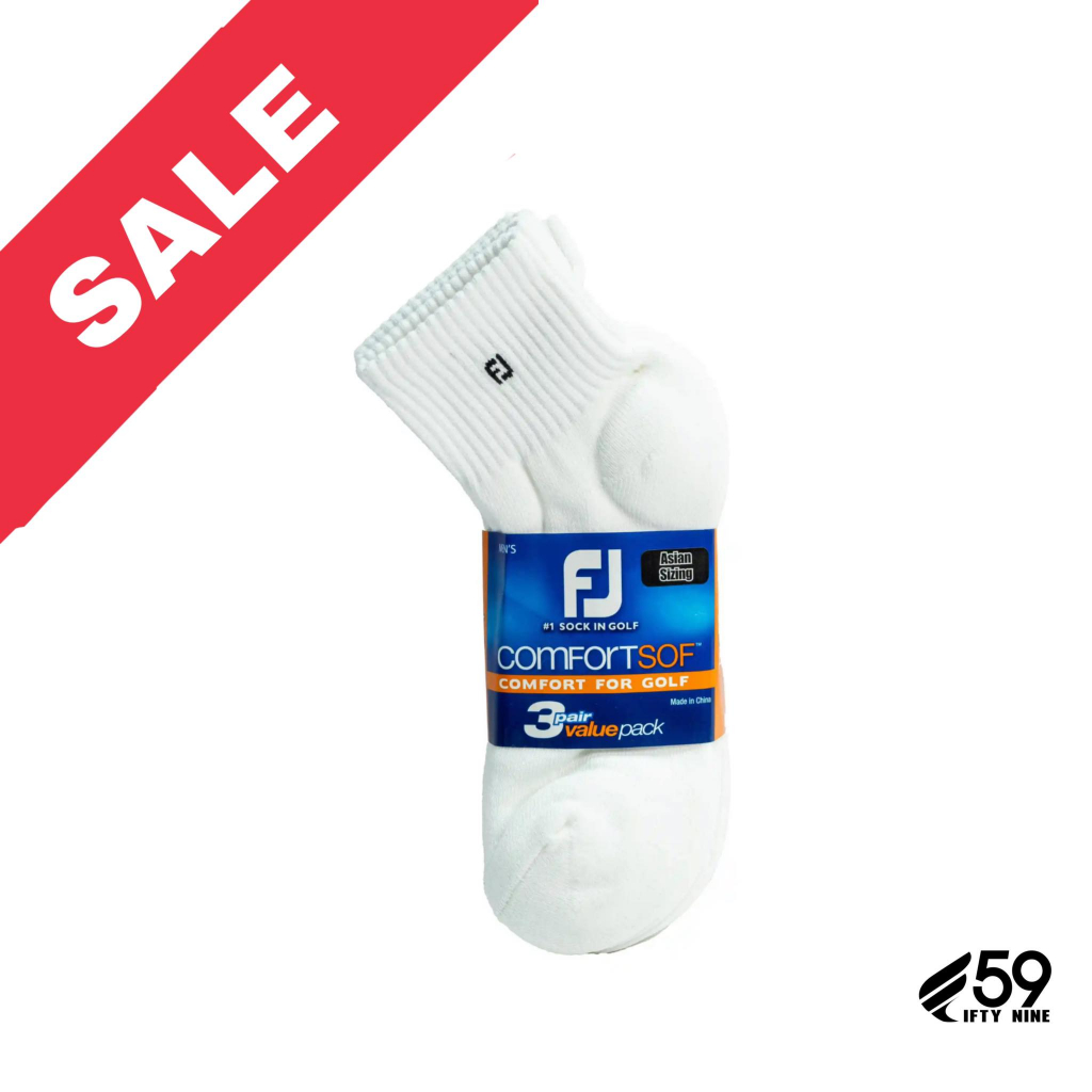 fj-comfortsof-quarter-3-pair-pack-ถุงเท้ากอล์ฟผู้ชาย-ถุงเท้าฟุตจอย-footjoy-socks