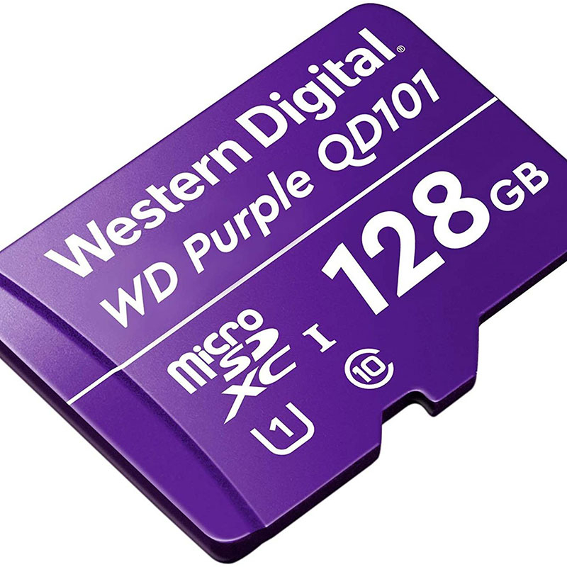 WD Purple SC QD101 microSD 128GB-เมมโมรี่การ์ดกล้องวงจรปิดCCTV | Shopee ...