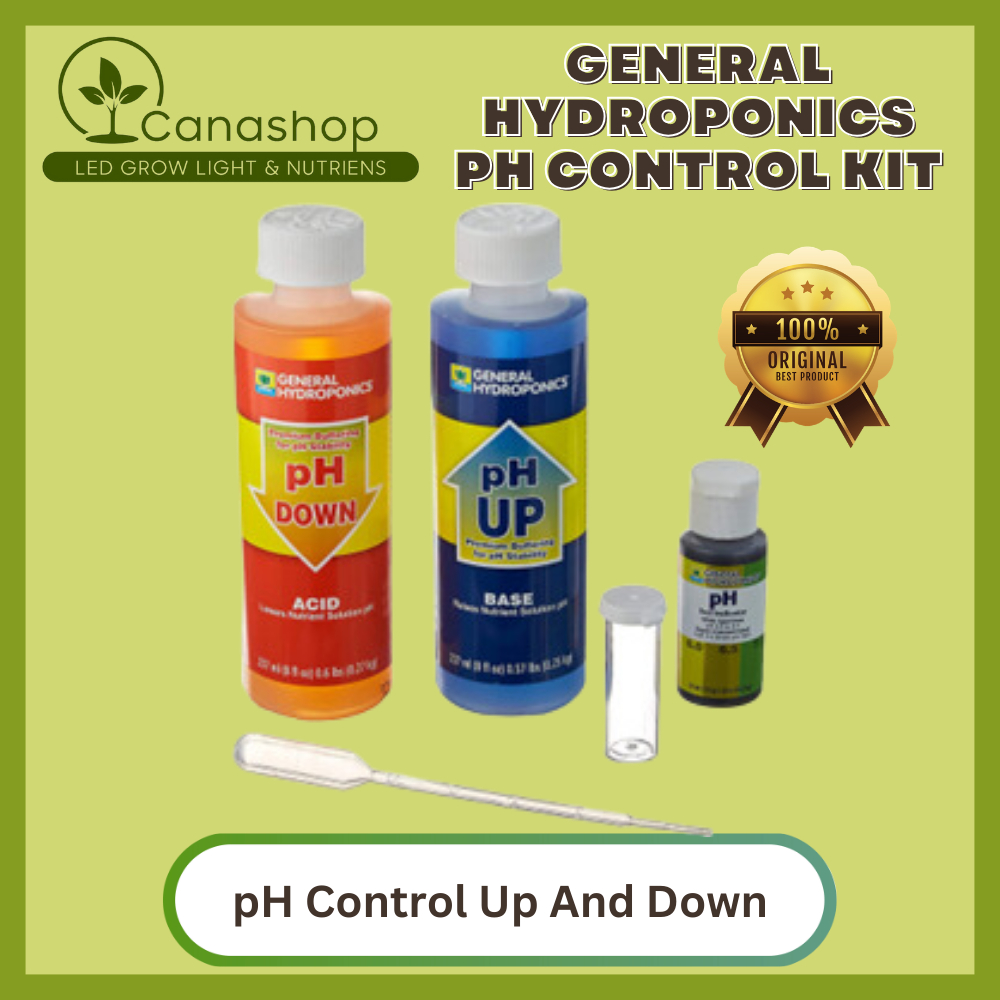 General Hydroponics pH Control Kit pH Control Up And Down Shopee Thailand