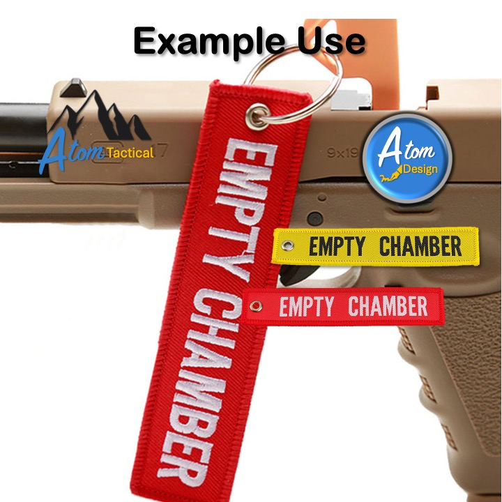 แผ่นป้ายผ้า Empty Chamber - Empty Chamber Label [Atom Design] | Shopee ...