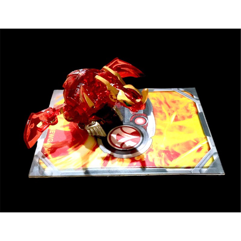 BAKUGAN Translucent Pyrus MUTANT MERCURY DRAGONOID Recast ( Injection ...