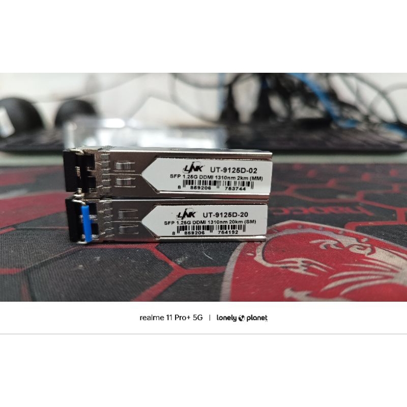 Link UT9125D02 SFP Media Converter ของใหม่ค้างสต็อก Shopee Thailand