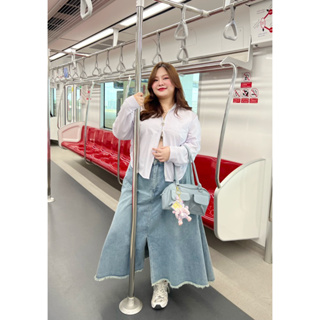 Basic Summer Jeans Skirt (พร้อมส่ง) ❤️