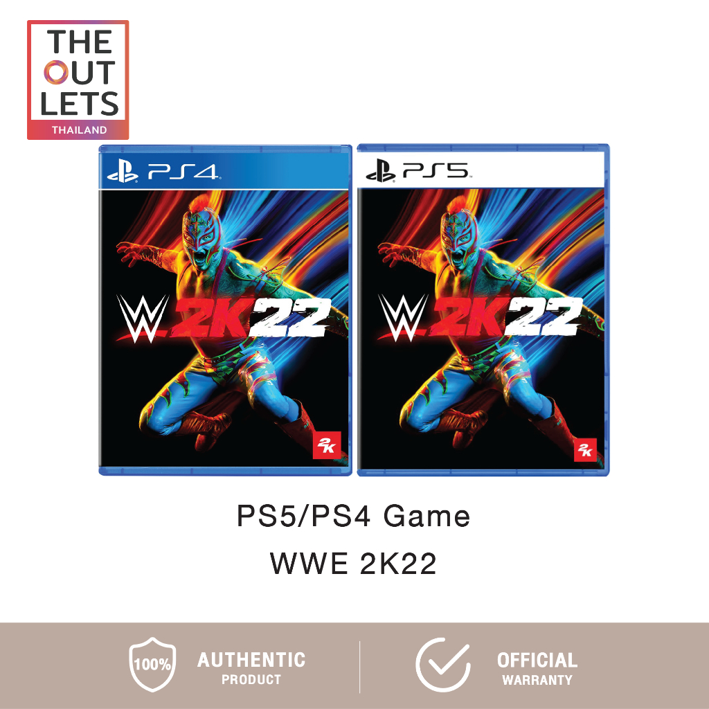 PlayStation Game PS4 / PS5 WWE 2K22 แผ่นเกมส์ Shopee Thailand
