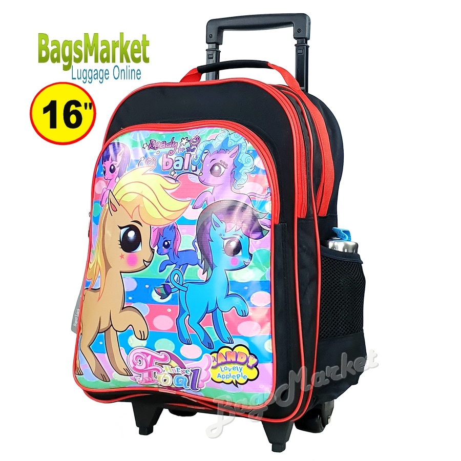 bagsmarket-กระเป๋าเป้มีล้อลากสำหรับเด็ก-กระเป๋านักเรียน-กระเป๋าสะพาย-trio-16-ขนาดใหญ่-l