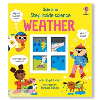 DKTODAY หนังสือ USBORNE STEP INSIDE SCIENCE:WEATHER (AGE 5+)