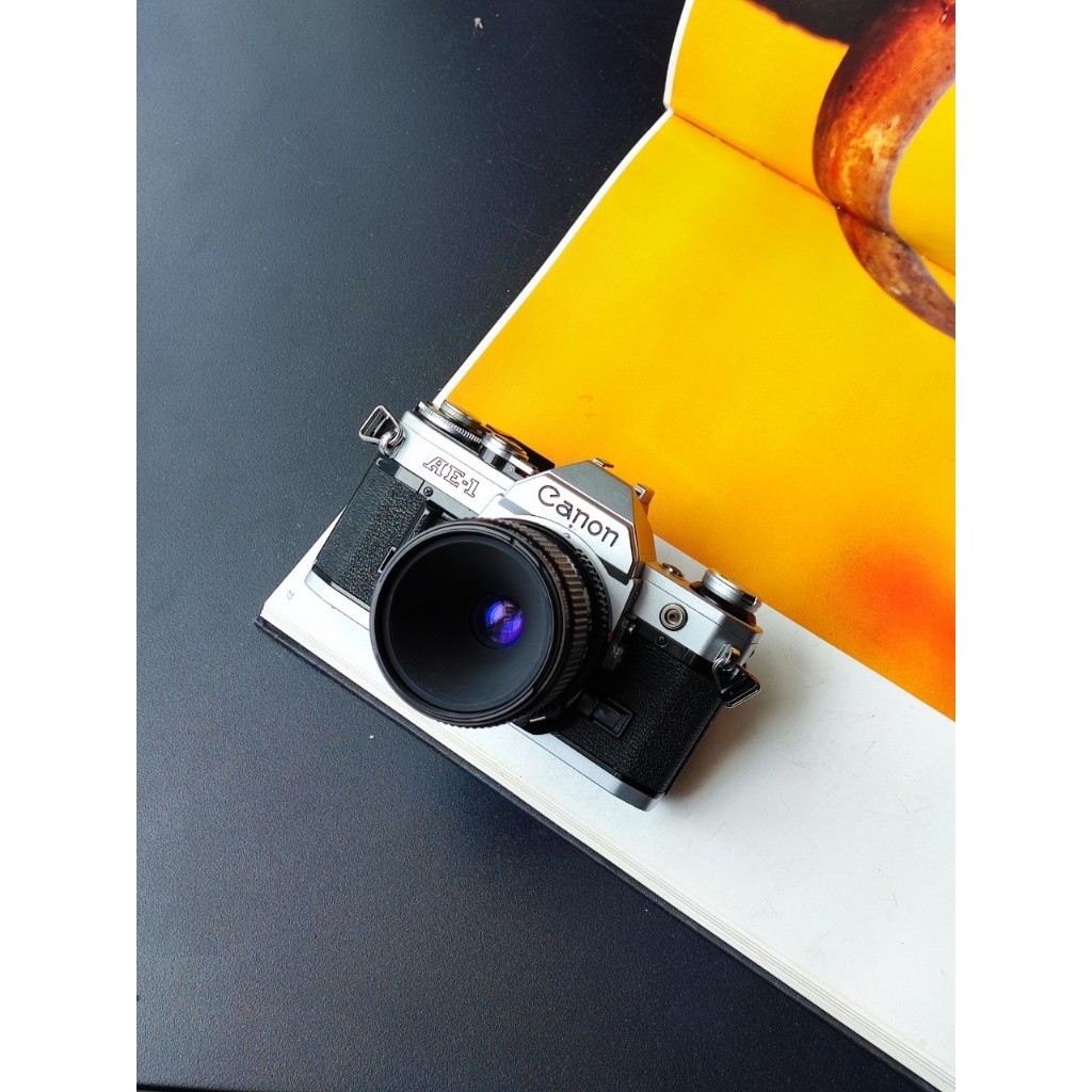 Canon AE1 silver with lens Shopee Thailand
