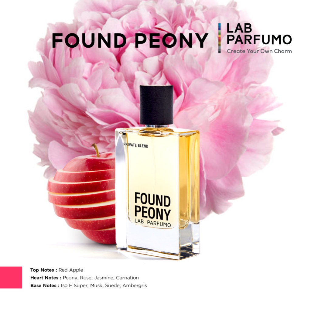 น้ำหอม LAB PARFUMO : Found Peony ⚡️น้ำหอมแบรนด์ไทย ของแท้ พร้อมส่ง⚡️ ...