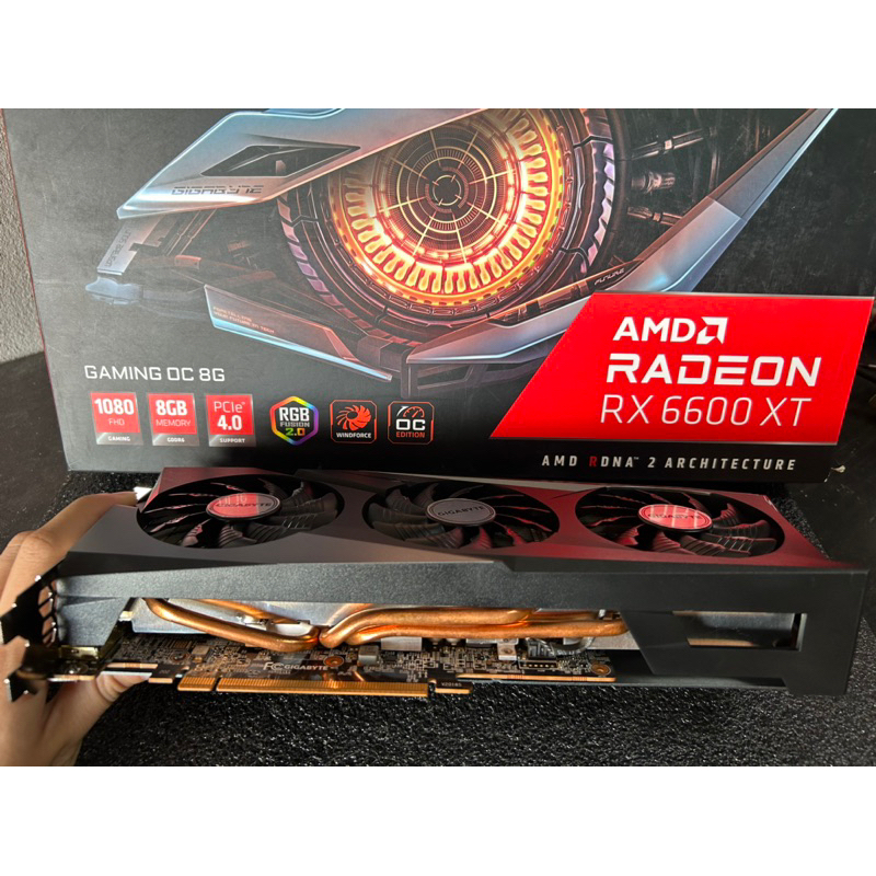 VGA (การ์ดจอ)RX6600XT GAMING OC - 8GB GDDR6 | Shopee Thailand