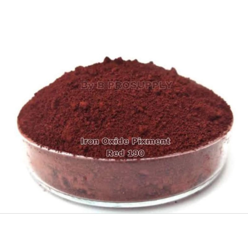 ผงสี สีฝุ่น ผสมปูนและคอนกรีต Iron Oxide Pigment Red 190 | Shopee Thailand