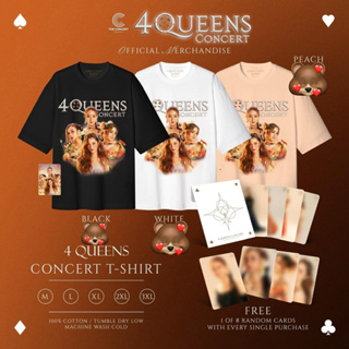 เสื้อคอนเสิร์ต + การ์ดสุ่ม 2XL 4 Queens Concert 4QueensConcert InkWaruntorn zommarie bowkylion VioletteWautier