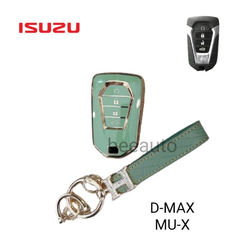 เคสกุญแจรีโมทรถยนต์-tpu-สําหรับ-รถรุ่น-isuzu-d-max2020-mu-x2021