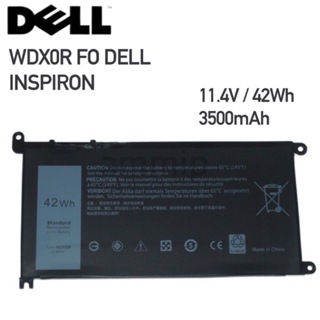 พร้อมส่ง แบตเตอรี่ Dell รุ่น WDX0R ประกัน 6 เดือน
