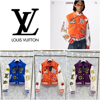 Louis Vuitton Mini Varsity Blouson (lv orange varsity Jacket) for