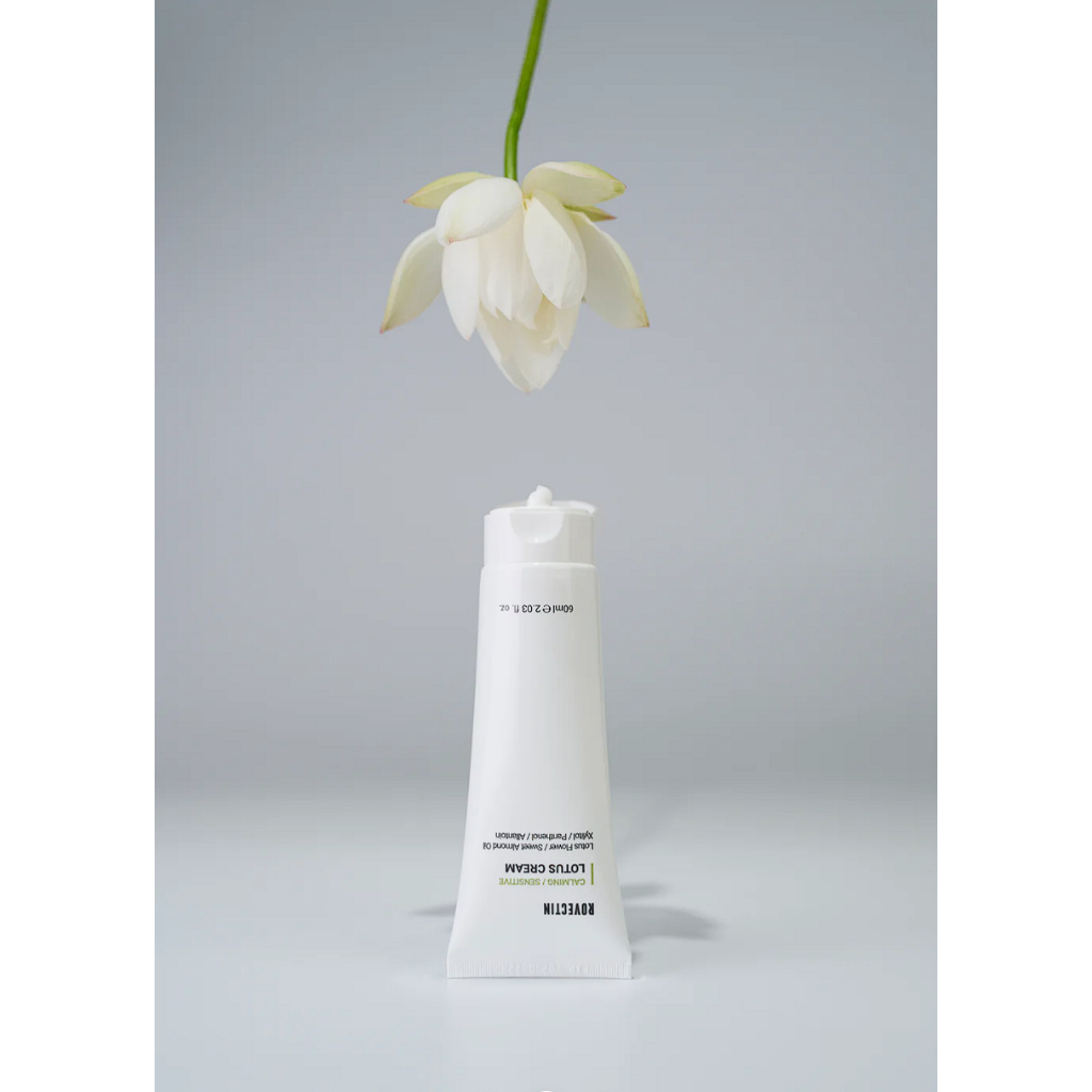 สินค้าของแท้100-พร้อมส่ง-rovectin-clean-lotus-water-cream-60ml