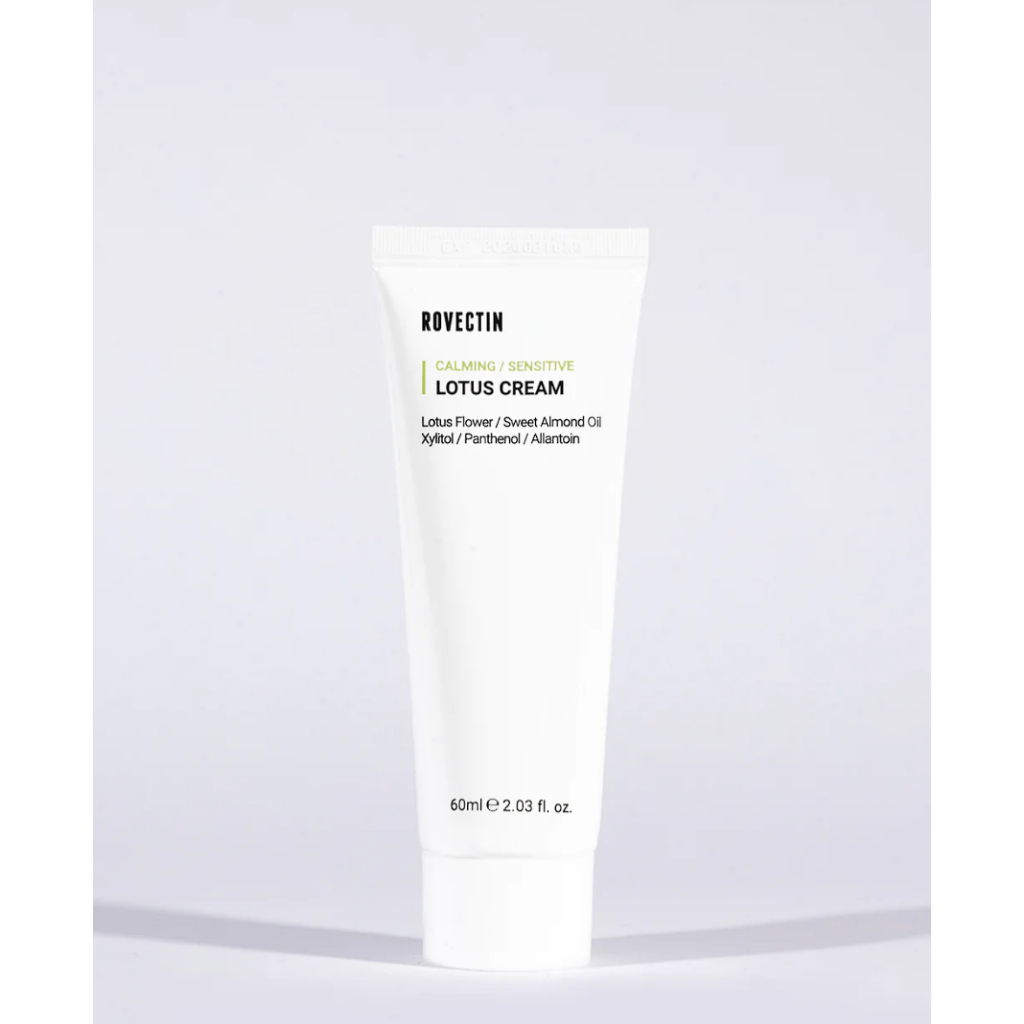 สินค้าของแท้100-พร้อมส่ง-rovectin-clean-lotus-water-cream-60ml